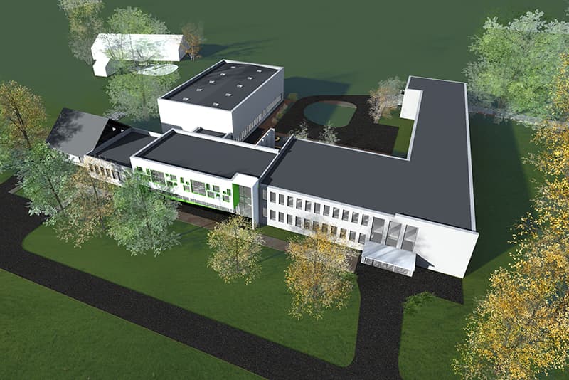 Vidurinės mokyklos Bazilionų mstl., Šiaulių raj. rekonstravimas