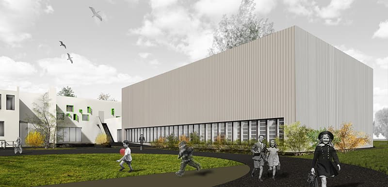 Vidurinės mokyklos Bazilionų mstl., Šiaulių raj. rekonstravimas